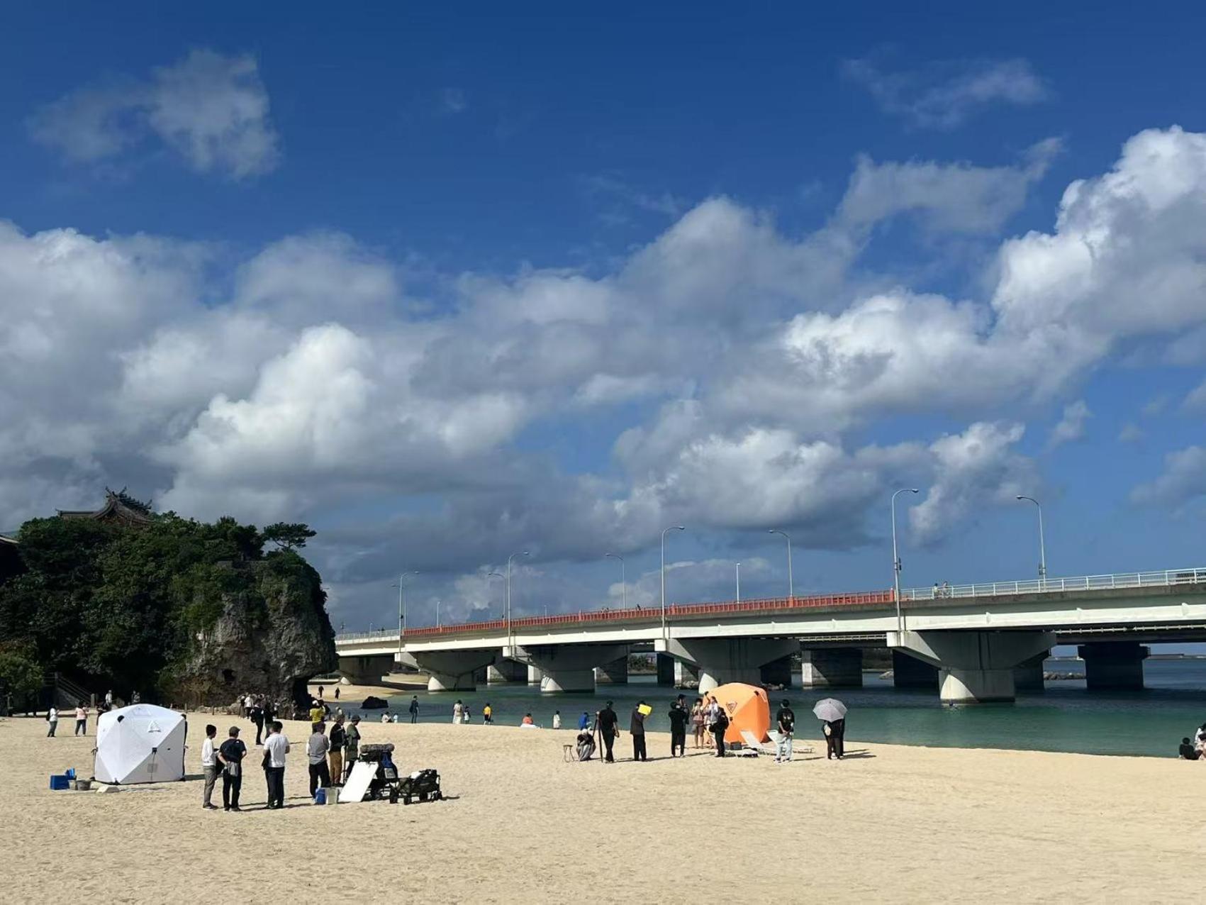 Hotel Gala Naha'S Only Sandy Beach Front All Rooms Oceanview Exterior foto